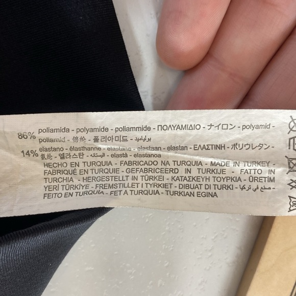 Zara Ponte Zip Front Leggings Women Size Large Black Slim Skinny Stretchy Active - Picture 10 of 11